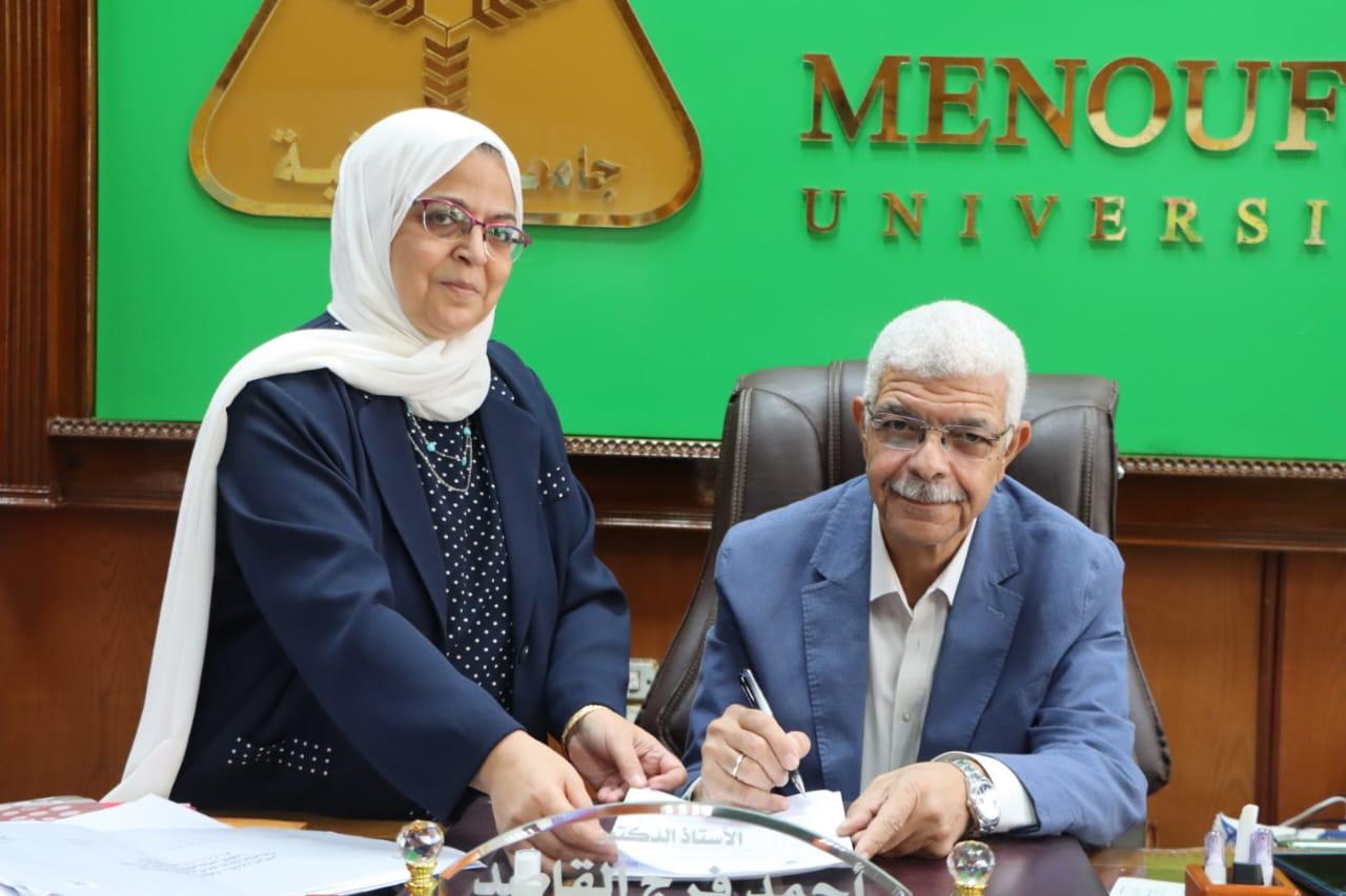 رئيس جامعة المنوفية يعتمد نتيجة تراكمي الفرقة الرابعة بكلية التربية للطفولة المبكرة
