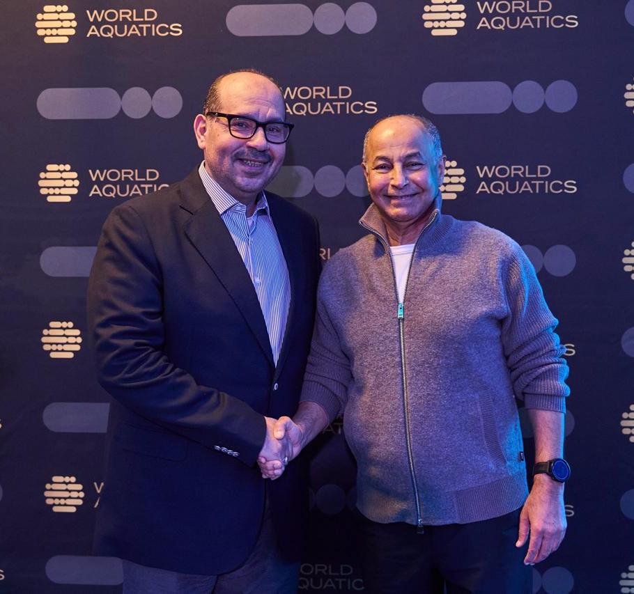 ياسر إدريس أول مصري يفوز بمنصب نائب رئيس الاتحاد الدولي للألعاب المائية