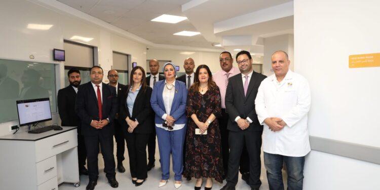 وفد النقابة العامة للبنوك في يقوم بزيارة لمستشفى الناس