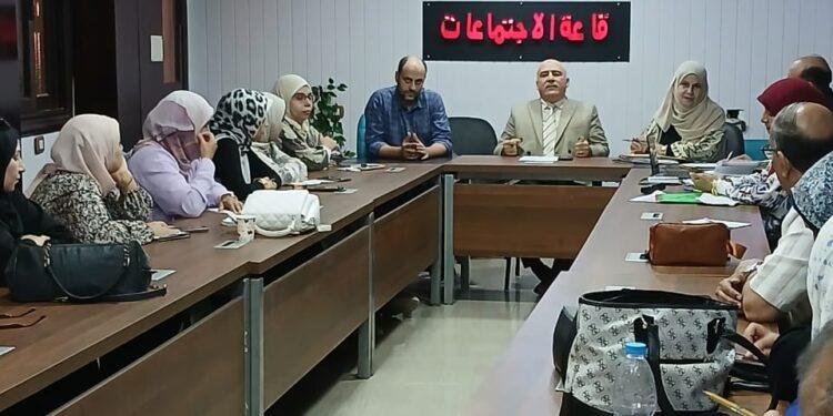 الشلقانى وكيل صحة القليوبية يعقد اجتماعا عاجلاً لمديري الإدارات الصحية لمناقشة الأعمال وتطوير الخدمات الصحية المقدمة للمواطنين وتحسين الرعاية الصحية، بالقليوبية