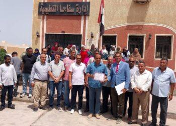 إنتهاء امتحانات الترقي ل٧٠ من معلمين سفاجا التعليمية