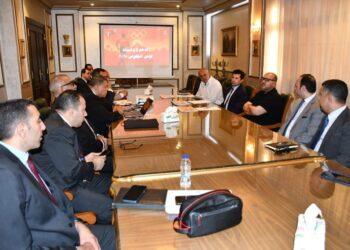 وزير الرياضة ورئيس الاولمبية يستعرضان خطط الاستعدادات لاولمبياد لوس أنجلوس