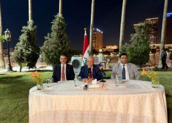 السفير العراقي بالقاهرة يلتقي أبناء الجالية العراقية في مصر.