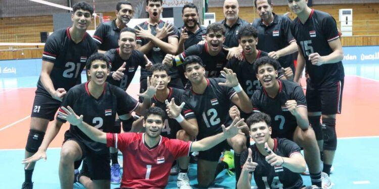 الأوليمبية تهنئ منتخب الطائرة بعد التتويج بلقب البطولة العربية للناشئين