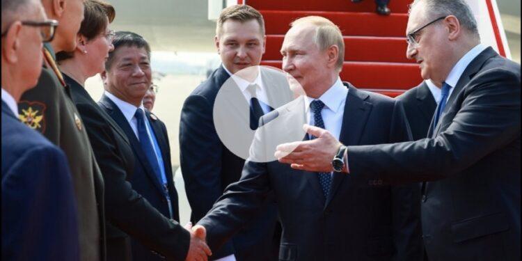 وصول بوتين إلى الصين بزيارة رسمية ستستمر 4 أيام