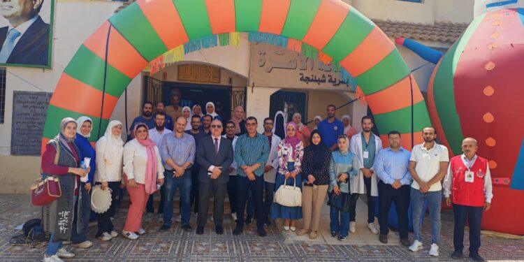 وكيل وزارة الصحة يدشن العمل بعيادات السمنة من داخل وحدة طب الأسرة بشبلنجة