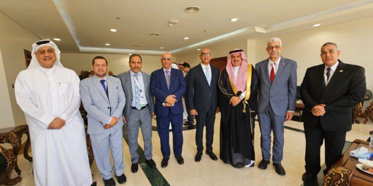 رئيس جامعة المنوفية ونائبه لخدمة المجتمع يشاركان في فعاليات المؤتمر الدولي العاشر لمعامل التأثير العربي بالمملكة العربية السعودية