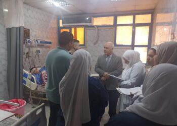 وكيل وزارة الصحة يجري جولة تفقدية بحي شرق شبرا ومدينة بنها خلال عطلة ذكرى المولد النبوي الشريف( صور )