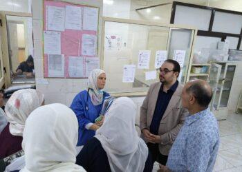 د. محمد جمال وكيل مديرية الصحة مرور مفاجئ على مستشفى شبين القناطر المركزي خلال عطلة ذكرى المولد النبوي الشريف