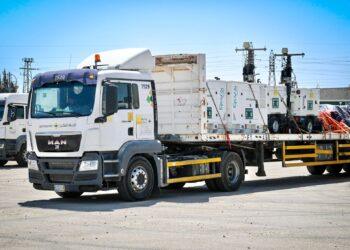 المشرف العام على مركز الملك سلمان للإغاثة يدشّن 50 شاحنة ضمن الجسر البري الإغاثي لدعم الشعب السوري الشقيق