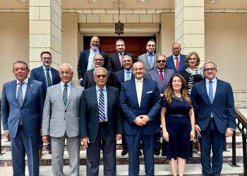 السفيرة الأمريكية بمصر تقيم حفل تكريم السفير سامح أبوالعينين، مساعد وزير الخارجية السابق لشؤون الأمريكتين تقديرًا لمسيرته المتميزة