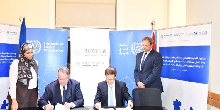 منظمة العمل الدولية وسلوڤينيا يطلقان المرحلة الثانية من مشروع لتمكين الأسر ومكافحة عمل الأطفال في مصر