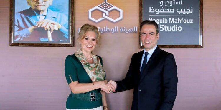 سفيرة المكسيك بمصر تلتقى مع رئيس الهيئة الوطنية للإعلام،