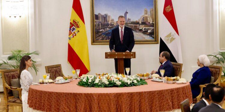 ننشر …كلمة ملك إسبانيا بمناسبة مأدبة الغداء التي أقامها له الرئيس السيسى