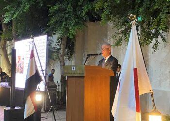 سفارة اليابان تقيم حفل استقبال بمناسبة الذكرى الحادية والسبعين على تأسيس قوات الدفاع الذاتي اليابانية.