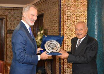 أبو الغيط يستقبل ملك إسبانيا ويعبر عن التقدير لمواقف القضية الفلسطينية