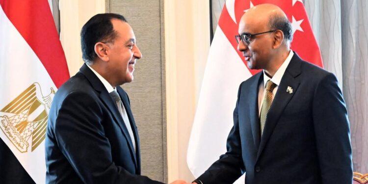رئيس سنغافورة : مصر لديها إمكانات واعدة وهذا هو الوقت المناسب لدعم التعاون الاقتصادي بين البلدين
