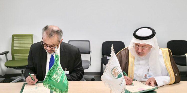 مركز الملك سلمان للإغاثة يوقع برنامجًا تنفيذيًا مشتركًا مع منظمة الصحة العالمية لدعم القطاع الصحي في سوريا