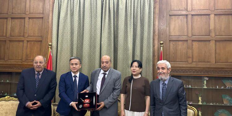 جمعية الصداقة المصرية الصينية بالقاهرة تستقبل وفد من جمعية الشعب الصيني للصداقة مع الدول الأجنبية