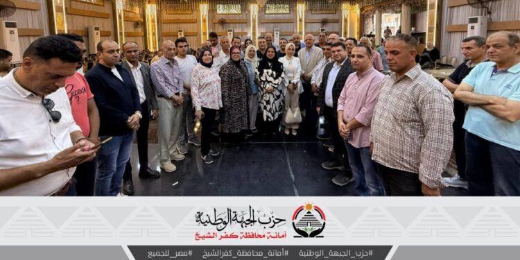 حزب الجبهة الوطنية بدسوق ينظم قافلة طبية مجانية شاملة