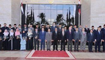 وزير العدل يستقبل سفير ماليزيا بالقاهرة ويكرم وفدًا قضائيًا ماليزيًا