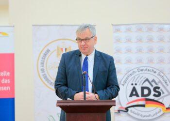 افتتاح اولي مدرسة المصرية الألمانية بمدينة السادس من أكتوبر