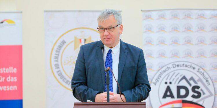 افتتاح اولي مدرسة المصرية الألمانية بمدينة السادس من أكتوبر