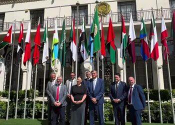 البرلمانيين الدنماركيين في زيارة لجامعة الدول العربية