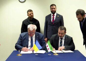 أوكرانيا وسوريا تبرمان اتفاقية استعادة العلاقات الدبلوماسية