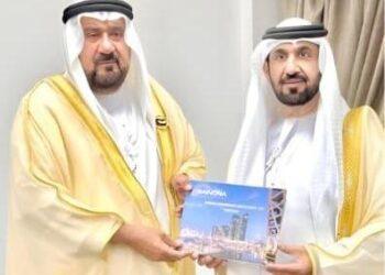 رئيس البرلمان العربي يستقبل المستشار أحمد سودين