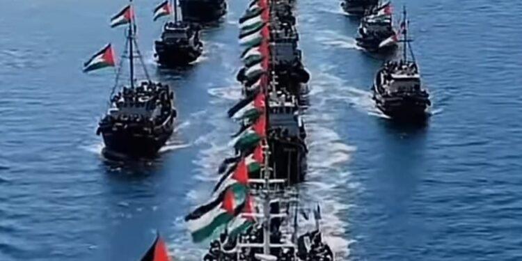 إسرائيل تتأهب لوقف أسطول المساعدات قبل وصوله إلى غزة