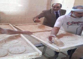 أول يوم عمل تامر صلاح مدير تموين القليوبية يقود حملة مكبرة على المخابز البلدي والإفرنجية والسياحية