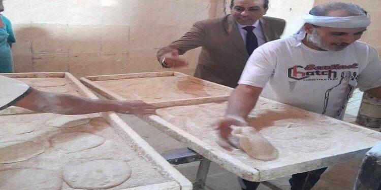 أول يوم عمل تامر صلاح مدير تموين القليوبية يقود حملة مكبرة على المخابز البلدي والإفرنجية والسياحية