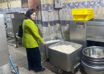 مدير ادارة تموين شبين القناطر تقود حملة مكبرة على المجازر والمحلات الغذائية وضبط 5 طن لحوم فاسدة