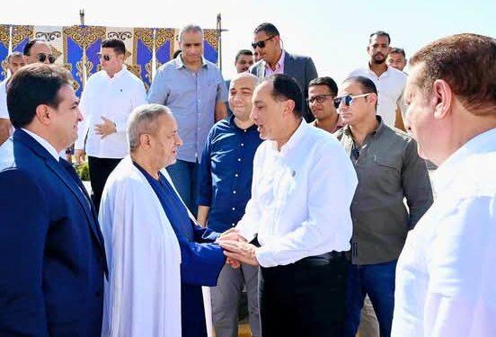 رئيس الوزراء يفتتح المحور المرورى الجديد لمدخل شبين الكوم