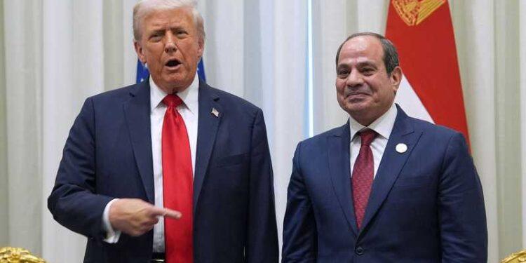 ترامب: أميركا مع السيسي دائما