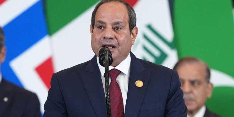 السيسي: أمامنا فرصة تاريخية فريدة.. وهذا ندائي لشعب إسرائيل