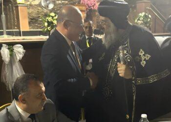 النعماني يشارك فى حفل استقبال قداسة البابا تواضروس الثاني بدير السيدة العذراء بجبل أسيوط