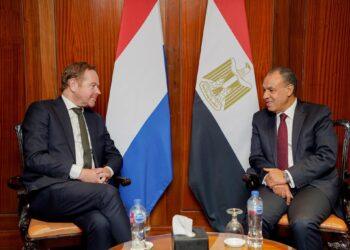 وزير خارجية هولندا يلتقى بنظيره المصري الدكتور بدر عبد العاطى