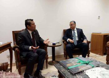 السفير الماليزي بمصر يستقبل مساعد وزير الخارجية لشئون آسيا بوزارة الخارجية