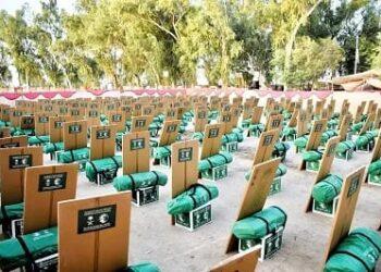 مركز الملك سلمان للإغاثة يوزع (4.633) حقيبة إيوائية للمتضررين من الفيضانات في عدة أقاليم بباكستان