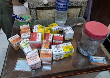 ضبط 36000 عبوة من مستحضرات التجميل والمنظفات منتهى الصلاحية بالقليوبية