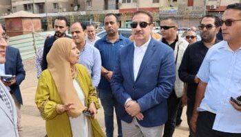 محافظ المنوفية يتفقد إنشاءات مدرسة مصر المتكاملة للغات باستثمارات 40 مليون جنيه