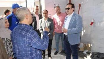محافظ المنوفية يتفقد مشروع صرف صحى دكما باستثمارات 55 مليون جنيه