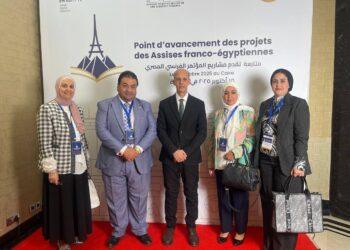 رئيس جامعة بني سويف يشهد ختام فعاليات الملتقى المصري الفرنسي للتعاون العلمي والجامعي بحضور وزير التعليم العالي والسفير الفرنسي