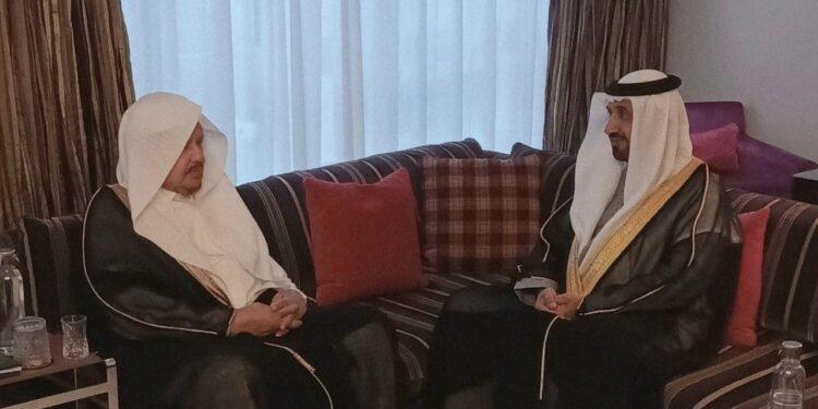 رئيس البرلمان العربي يلتقي رئيس مجلس الشورى السعودي في جنيف قبيل المشاركة في اجتماعات الاتحاد البرلماني الدولي