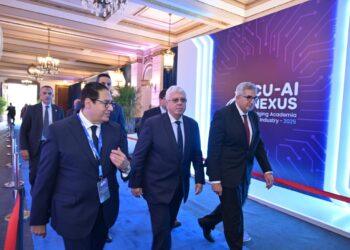 فى افتتاح مؤتمر جامعة القاهرة الدولي الأول حول الذكاء الاصطناعي بحضور وزارى ودولى وأكاديمى غير مسبوق