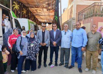 تحت رعاية الشباب والرياضة ومؤسسة زايد العليا وبنك الطعام وبنك الكساء ومحافظة القليوبية يطلقون قوافل متكاملة لخدمة المواطنين بمركز شباب مرصفا ببنها