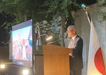 حفل استقبال بسفارة اليابان بالقاهرة بمناسبة الافتتاح الكلي للمتحف الكبير