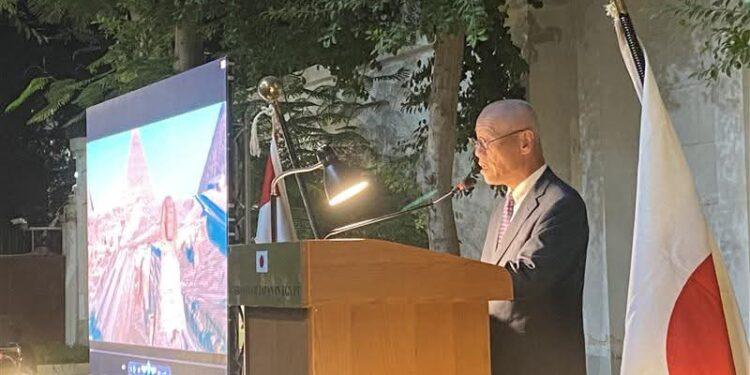 حفل استقبال بسفارة اليابان بالقاهرة بمناسبة الافتتاح الكلي للمتحف الكبير
